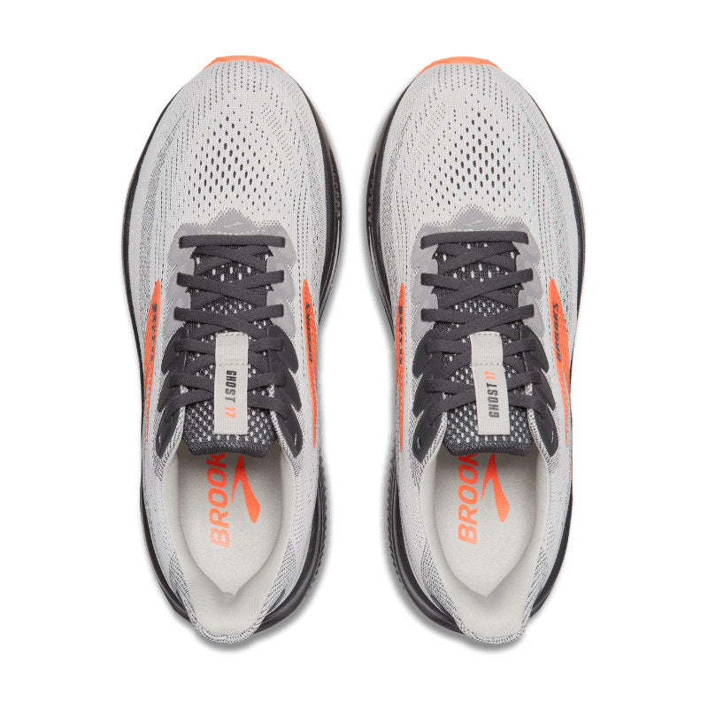 M GHOST 17 D WIDTH OYSTER/MUSHROOM/ORANGE