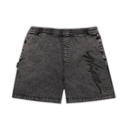OFFEND BEACH SHORT WASHED BLACK
