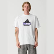 SLANTED SS TEE WHITE