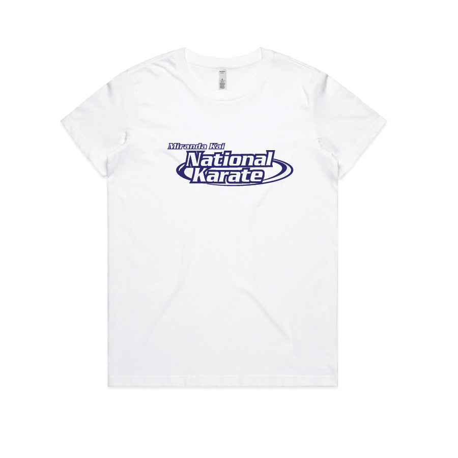 NATIONAL KARATE TEE WOMENS