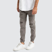 Viper Denim Jogger BLACK