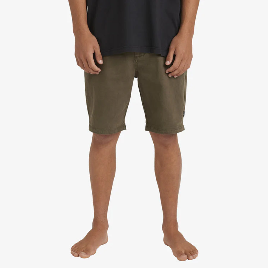 WAVE WASH TWILL MILITARY