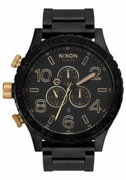 51-30 CHRO MTBKGD MATTE BLACK / GOLD