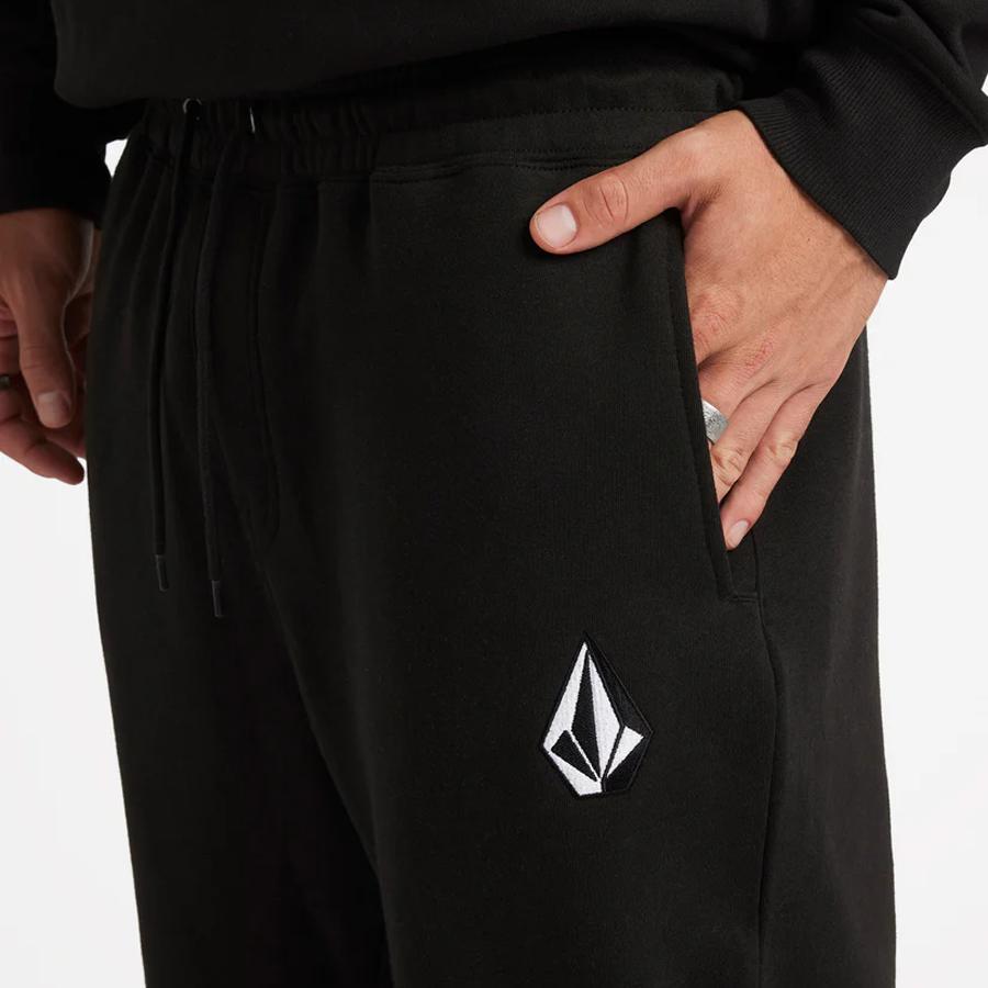 VOLOGO FLEECE PANT BLACK