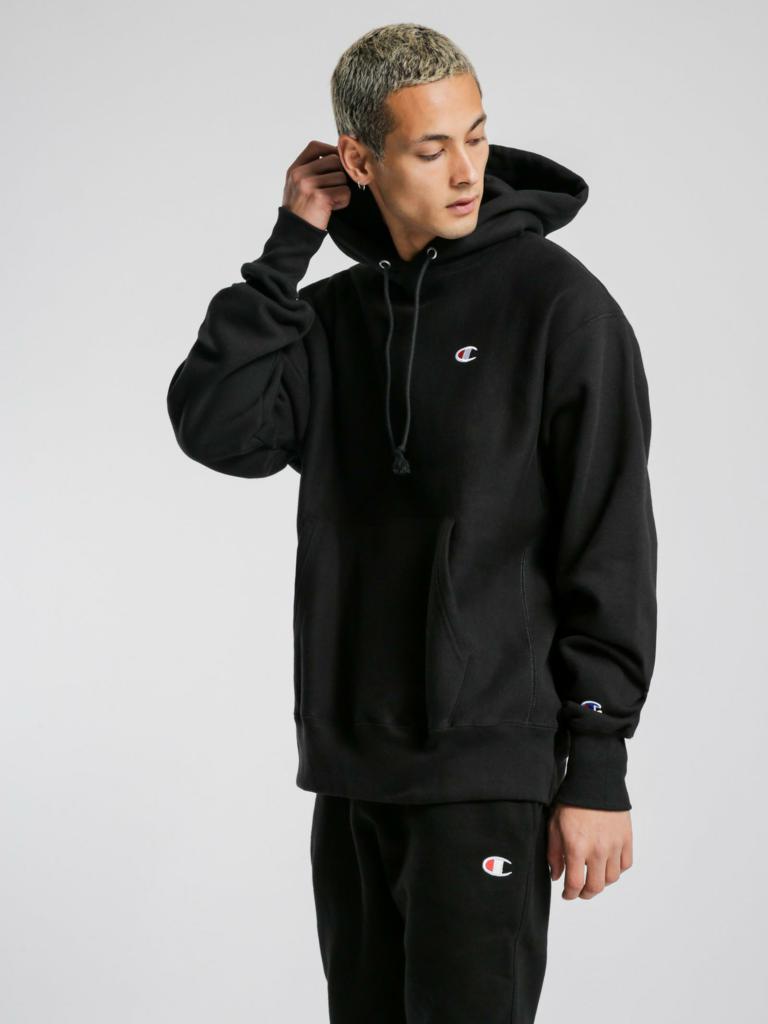 RW SML C HOOD BLK