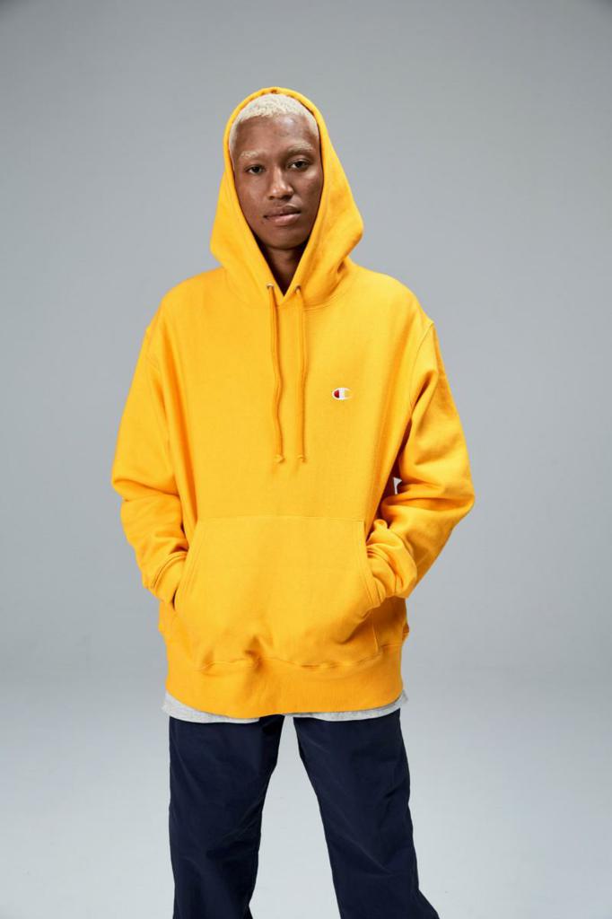 RW WEAVE HOODIE C GOLD