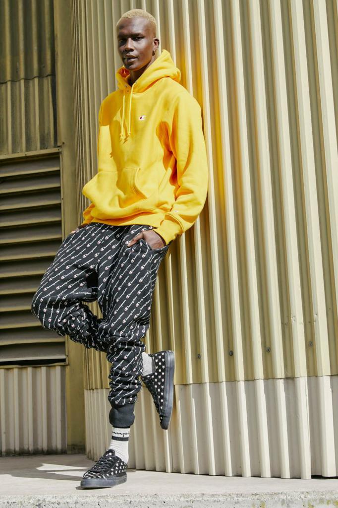 RW WEAVE HOODIE C GOLD