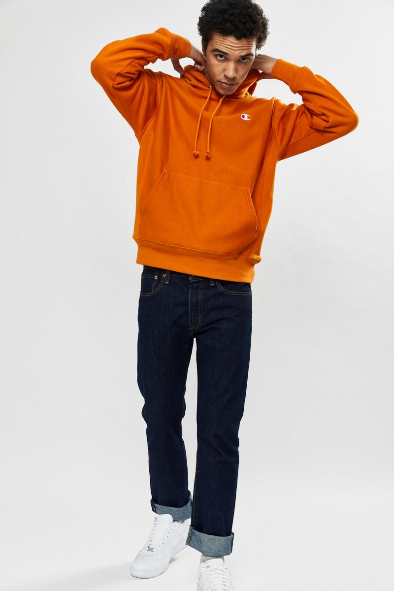 RW WEAVE HOODIE STATUS GOLD