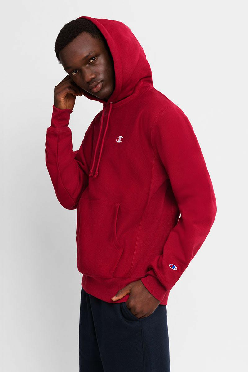 RW WEAVE HOODIE CHERRY PIE