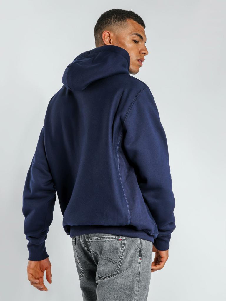 RW WEAVE HOODIE NAVY