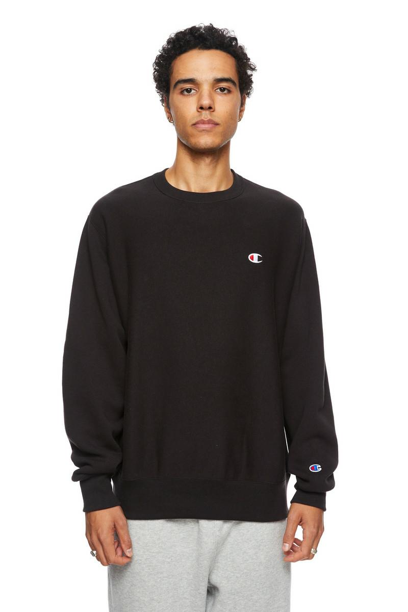 RW SML C CREW BLK