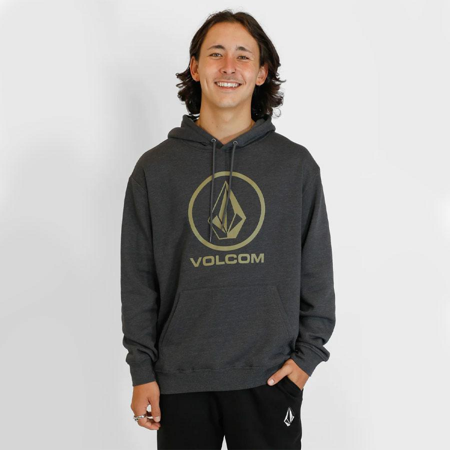 BOULDER P/O FLEECE CHARCOAL HEATHER
