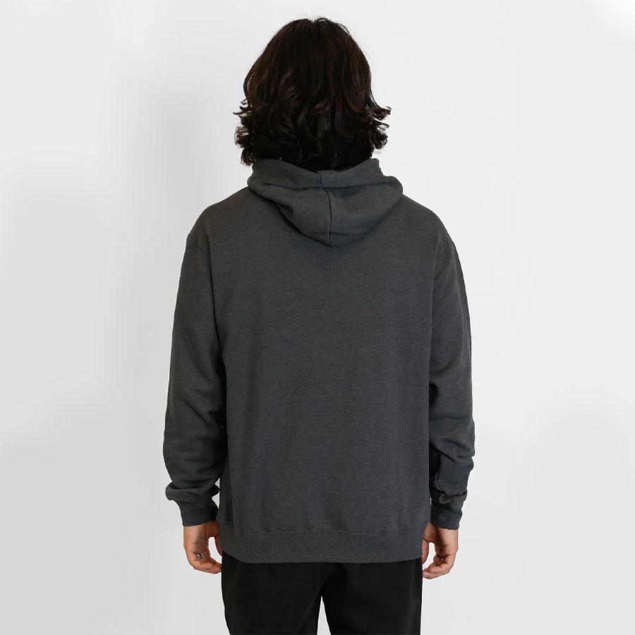 BOULDER P/O FLEECE CHARCOAL HEATHER