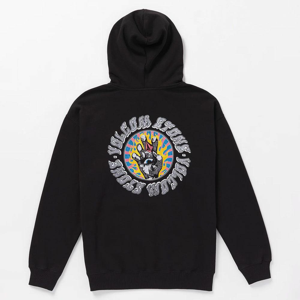 STONE ORACLE PULLOVER BLACK