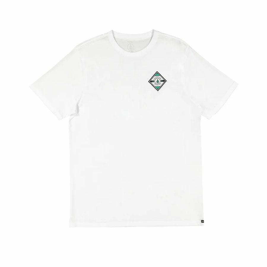 STONE PEG SS TEE WHT