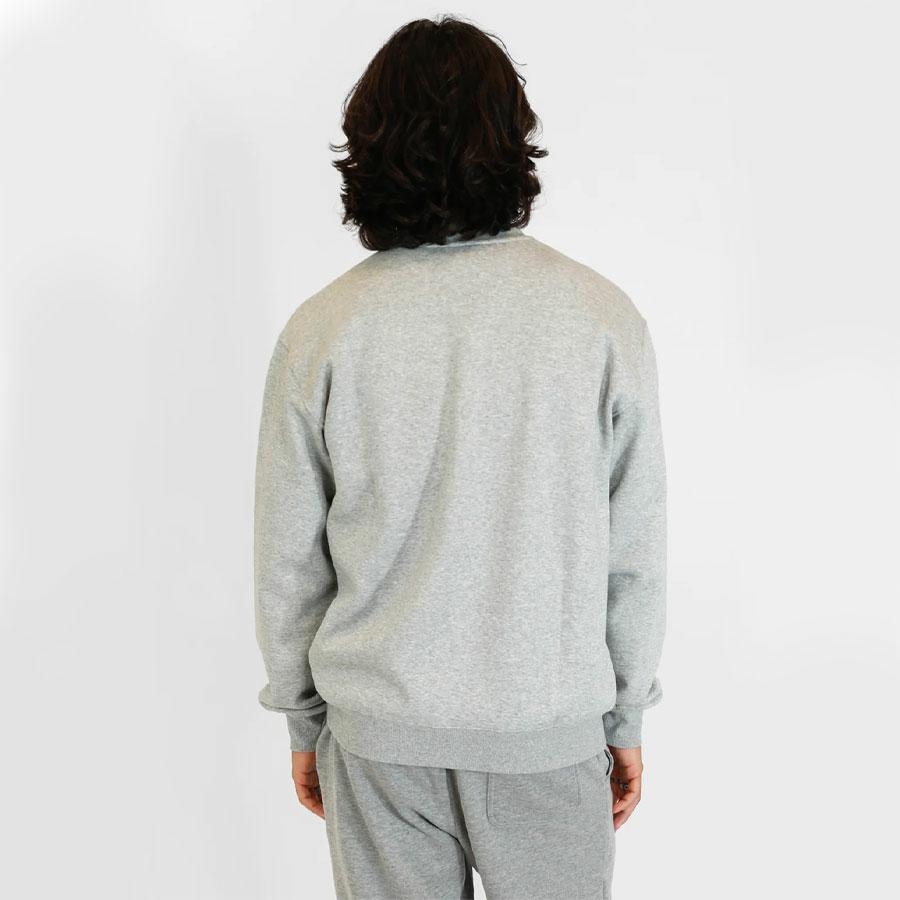 VOLOGO CREW FLEECE HEATHER GREY