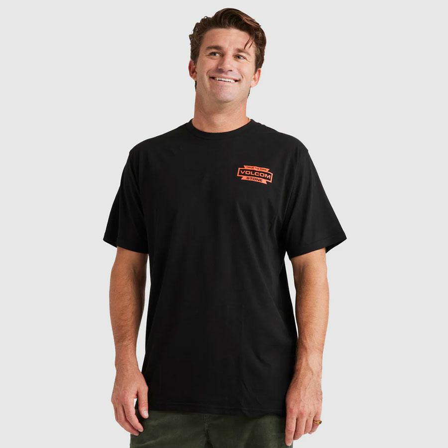 STONESET SS TEE BLK
