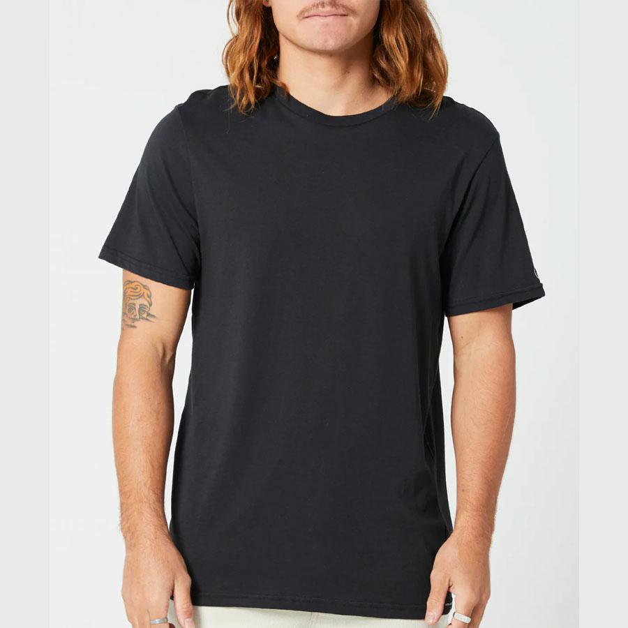 SOLID SS TEE BLACK