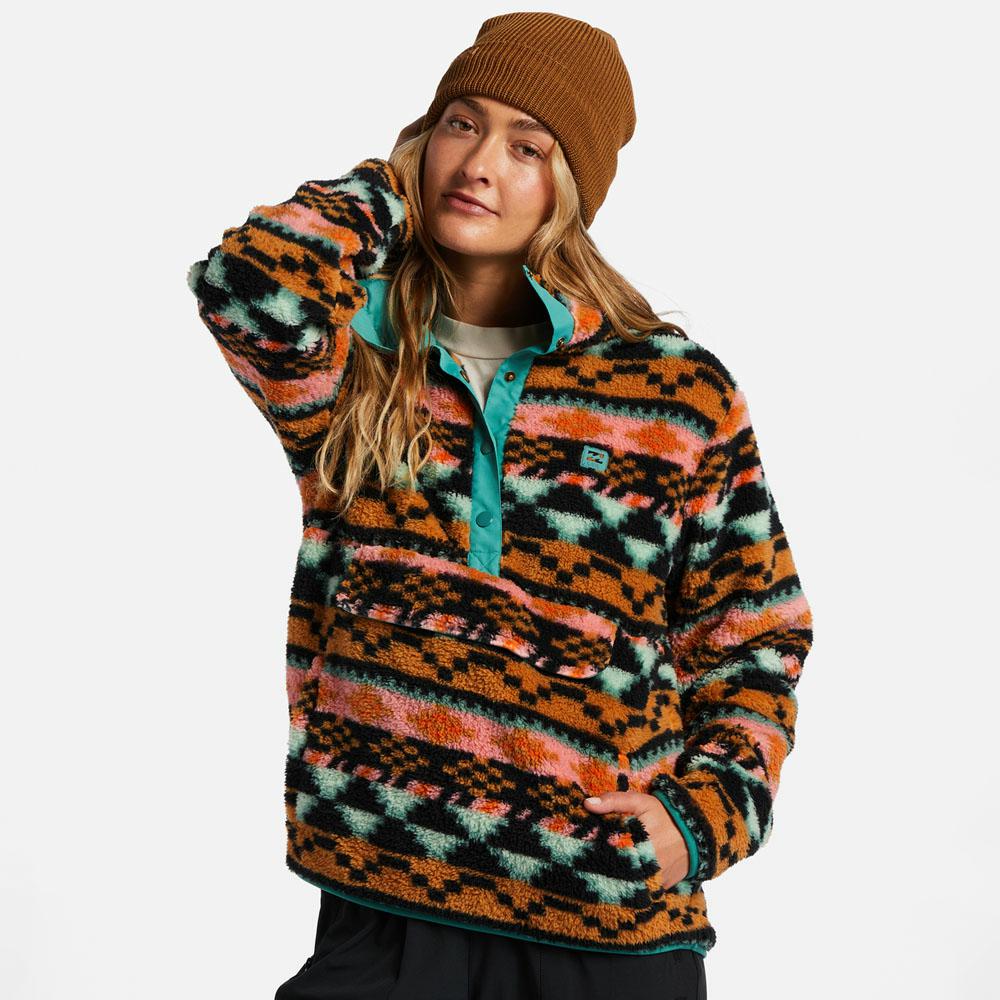 SWITCHBACK PULLOVER BLACK MULTI