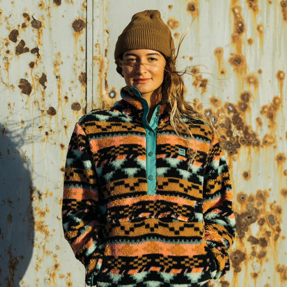 SWITCHBACK PULLOVER BLACK MULTI