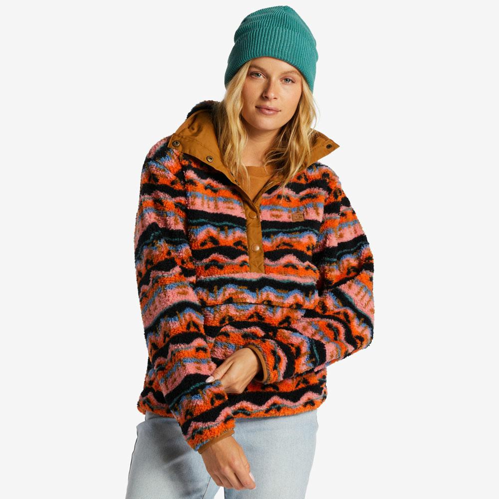 SWITCHBACK PULLOVER PAPAYA