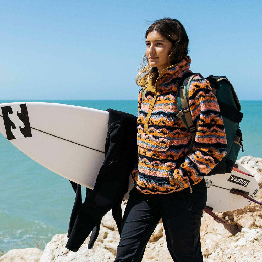 SWITCHBACK PULLOVER PAPAYA