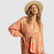 DREAM SPACE BLOUSE SWEET PAPAYA