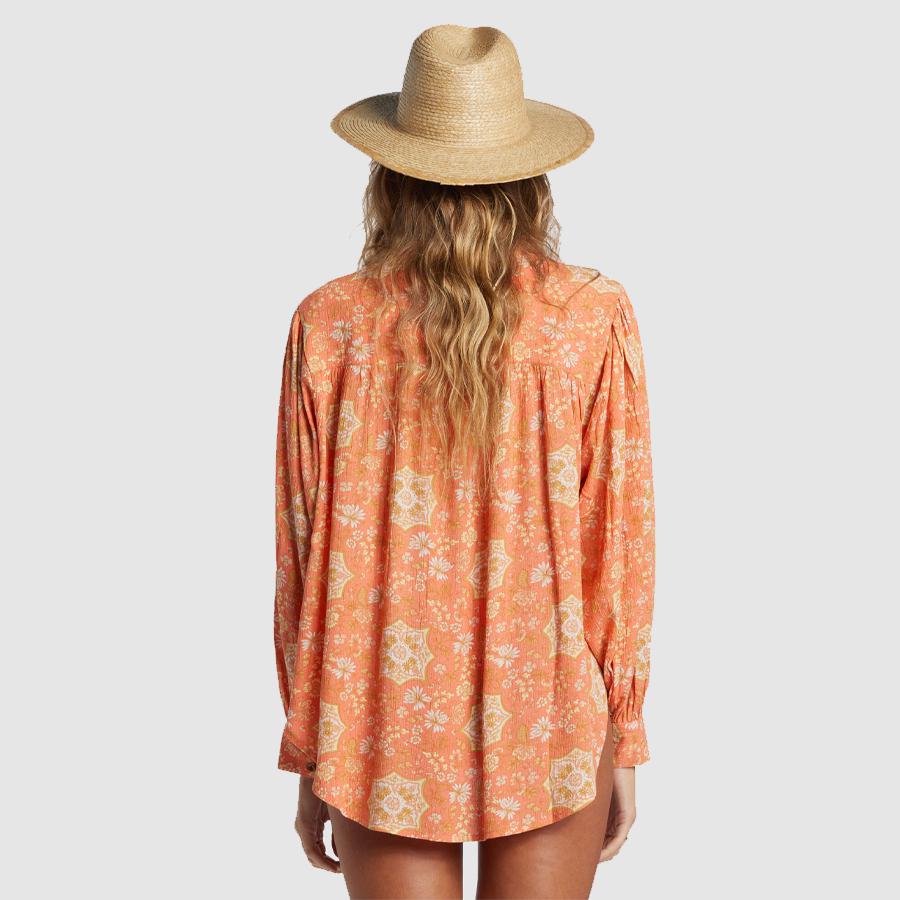 DREAM SPACE BLOUSE SWEET PAPAYA
