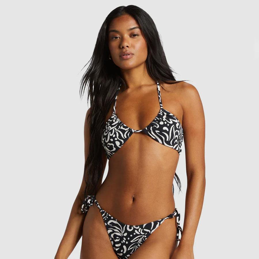 LA ISLA DREW TOP BLACK PEBBLE