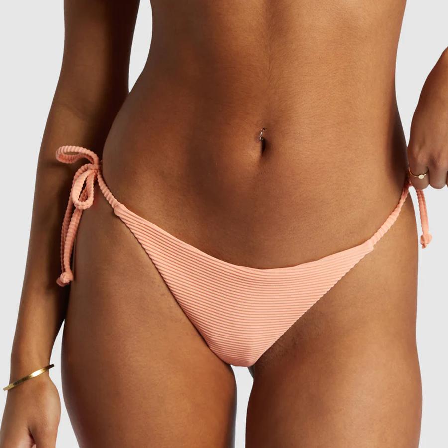 TANLINES TIE SIDE TANGA PEACH TART