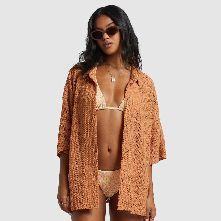 LARGO OVERSHIRT TOFFEE