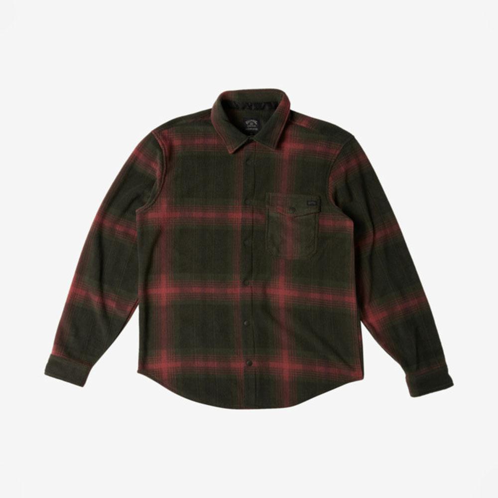 FURNACE FLANNEL DUSTY RED