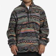 BOUNDARY MOCK NECK GREY VIOLET