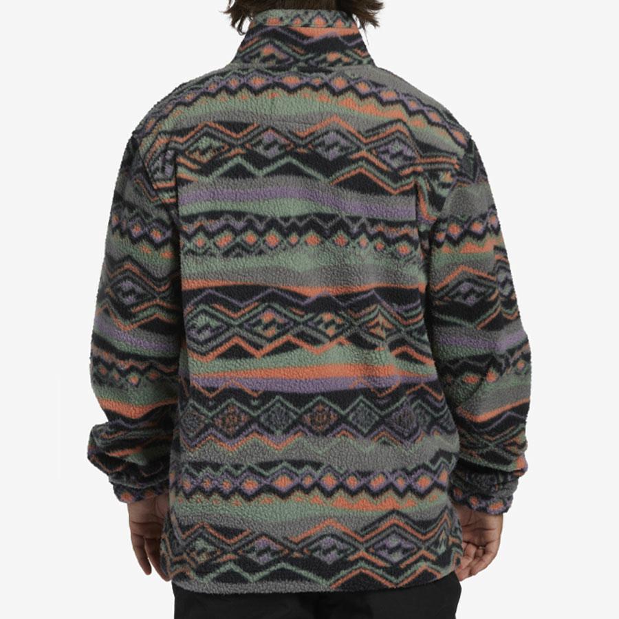 BOUNDARY MOCK NECK GREY VIOLET