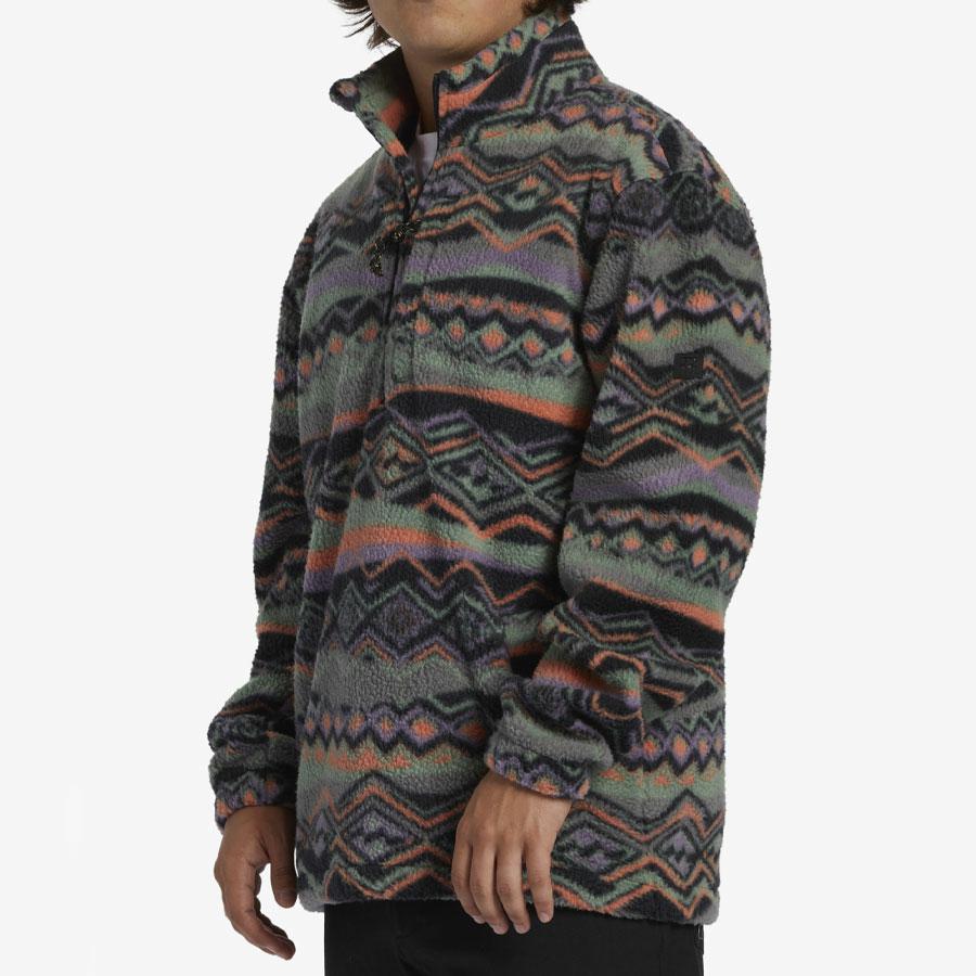 BOUNDARY MOCK NECK GREY VIOLET