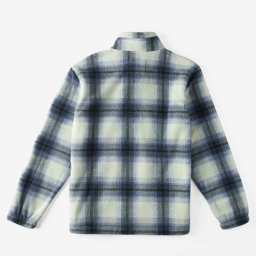 BOUNDARY MOCK NECK SLATE BLUE