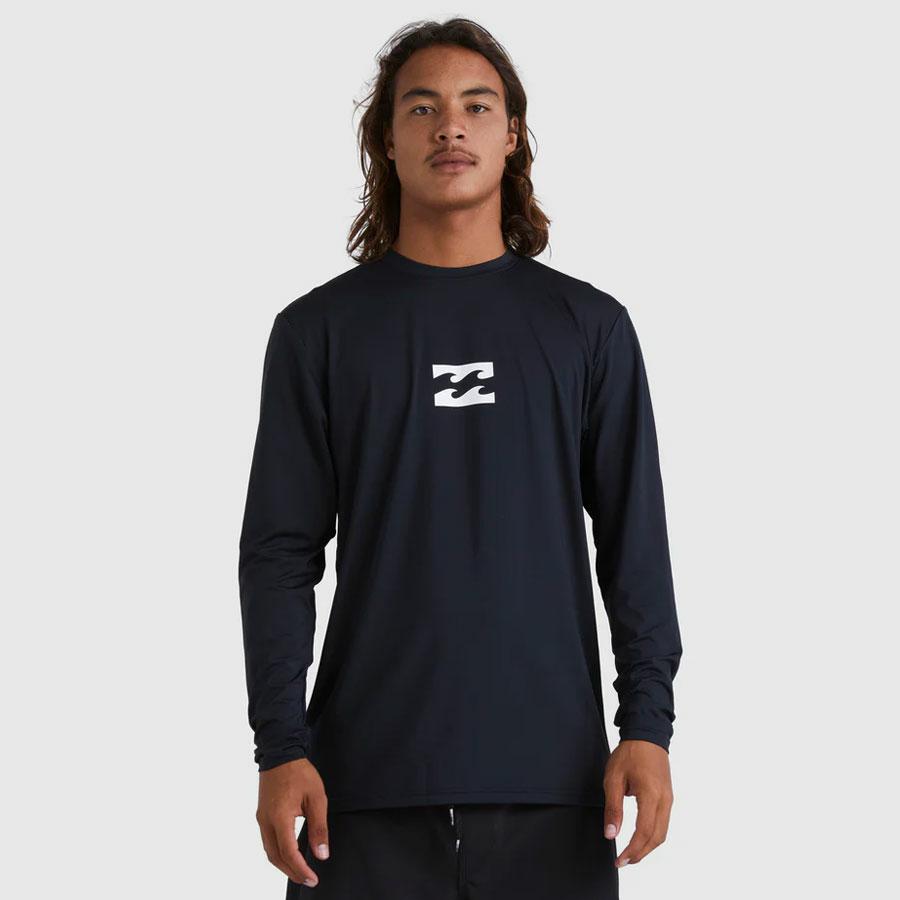 ALL DAY WAVE LF LS BLACK