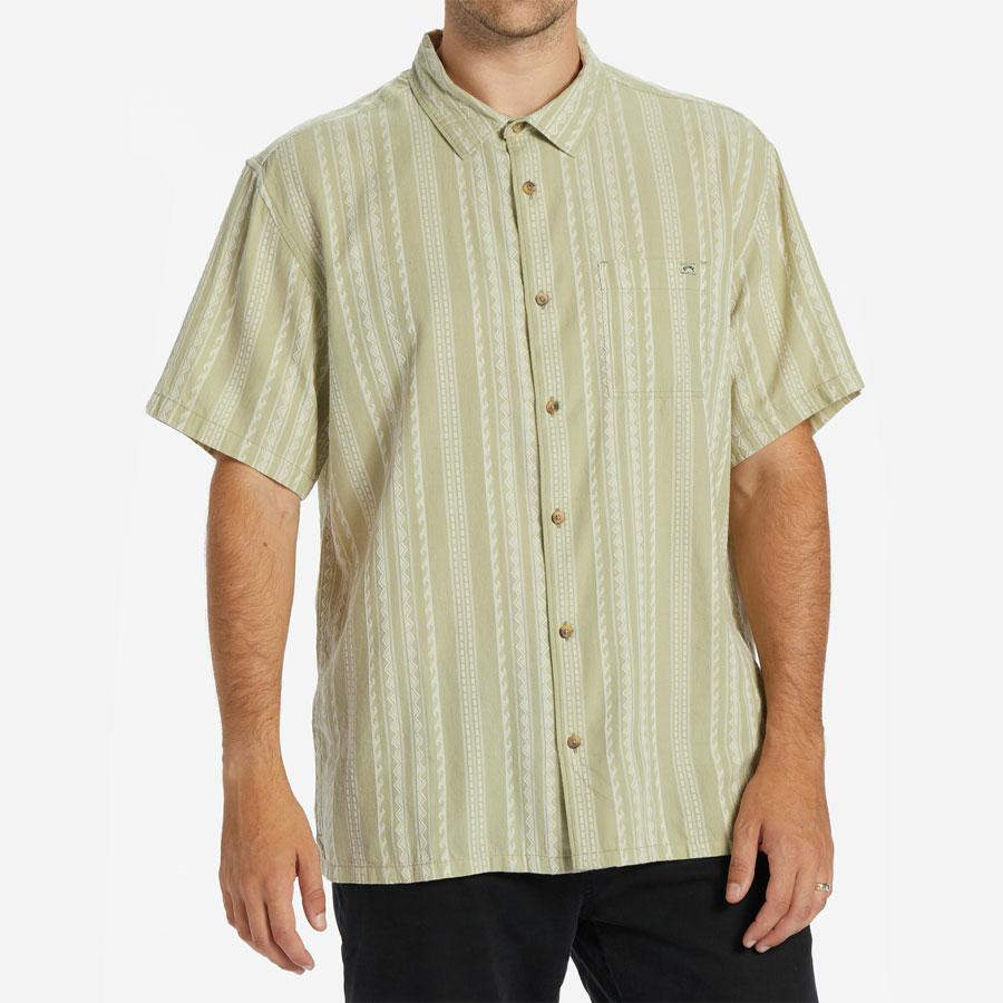 SUNDAYS JACQUARD SS SAGE