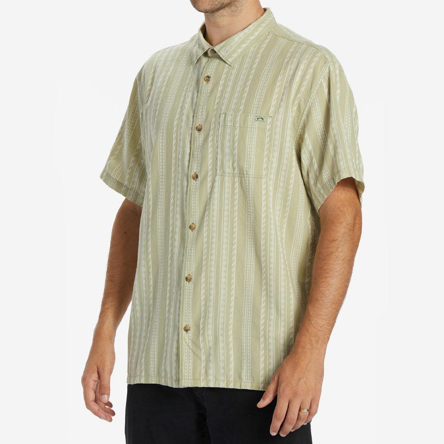 SUNDAYS JACQUARD SS SAGE