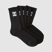 SPP DC CREW 5PK BLACK