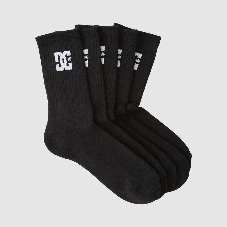 SPP DC CREW 5PK BLACK