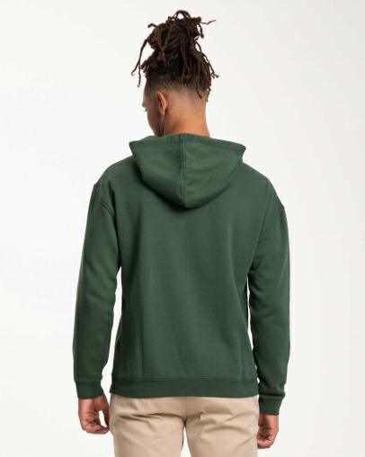 FASTLANE EMB PO FLEECE DEEP GREEN
