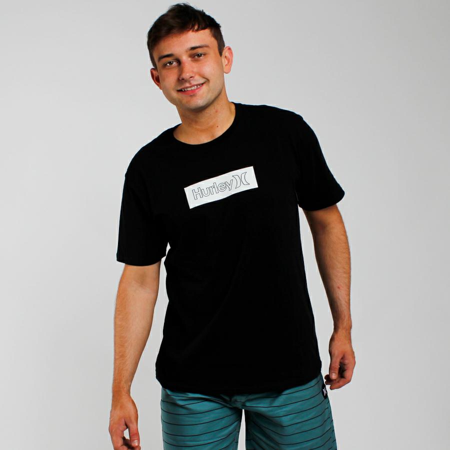 OAO OUTLINE BOX TEE BLACK