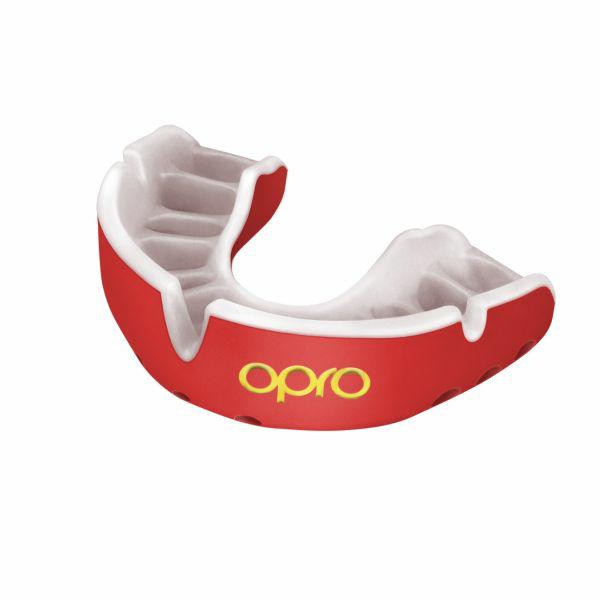 GOLD 4 MOUTHGUARD RED/PEARL