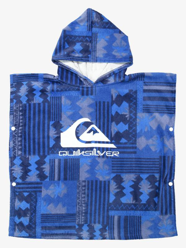 HOODY TOWEL BOY NAVY BLAZER