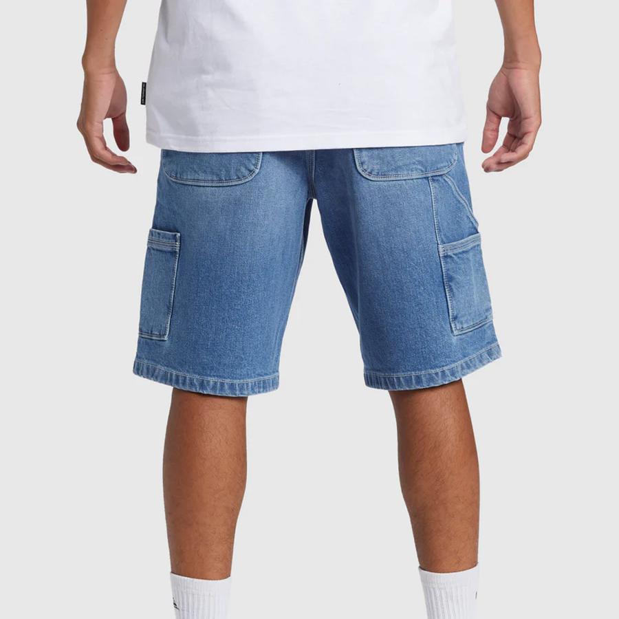 CARPENTER DENIM SHORT 2001 STONE WASH
