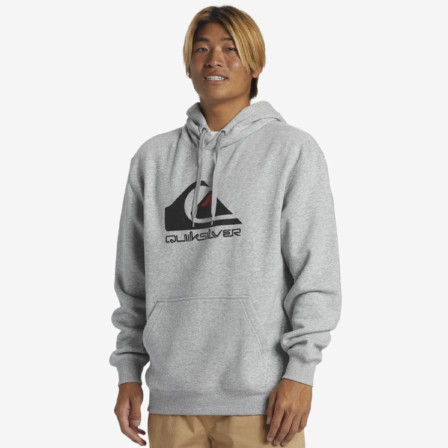 BIG LOGO HOODIE ATHLETIC HEATHER