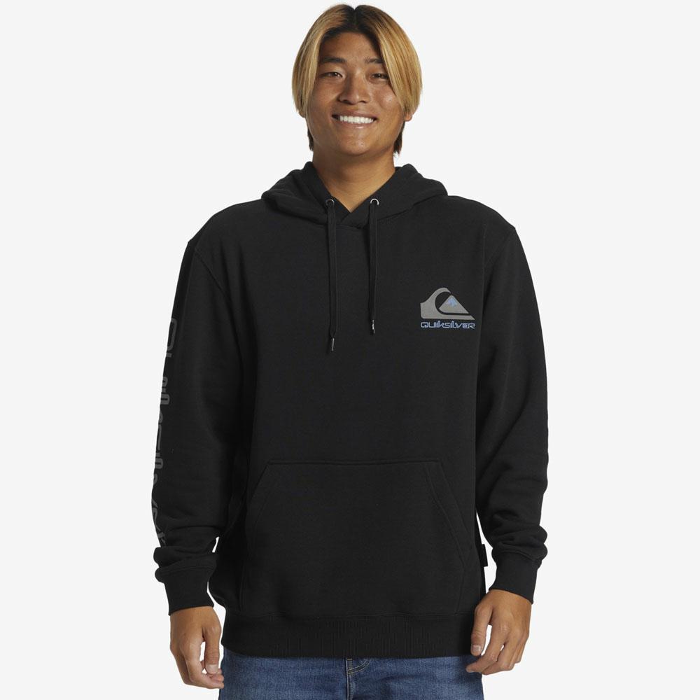 OMNI LOGO HOODIE BLACK