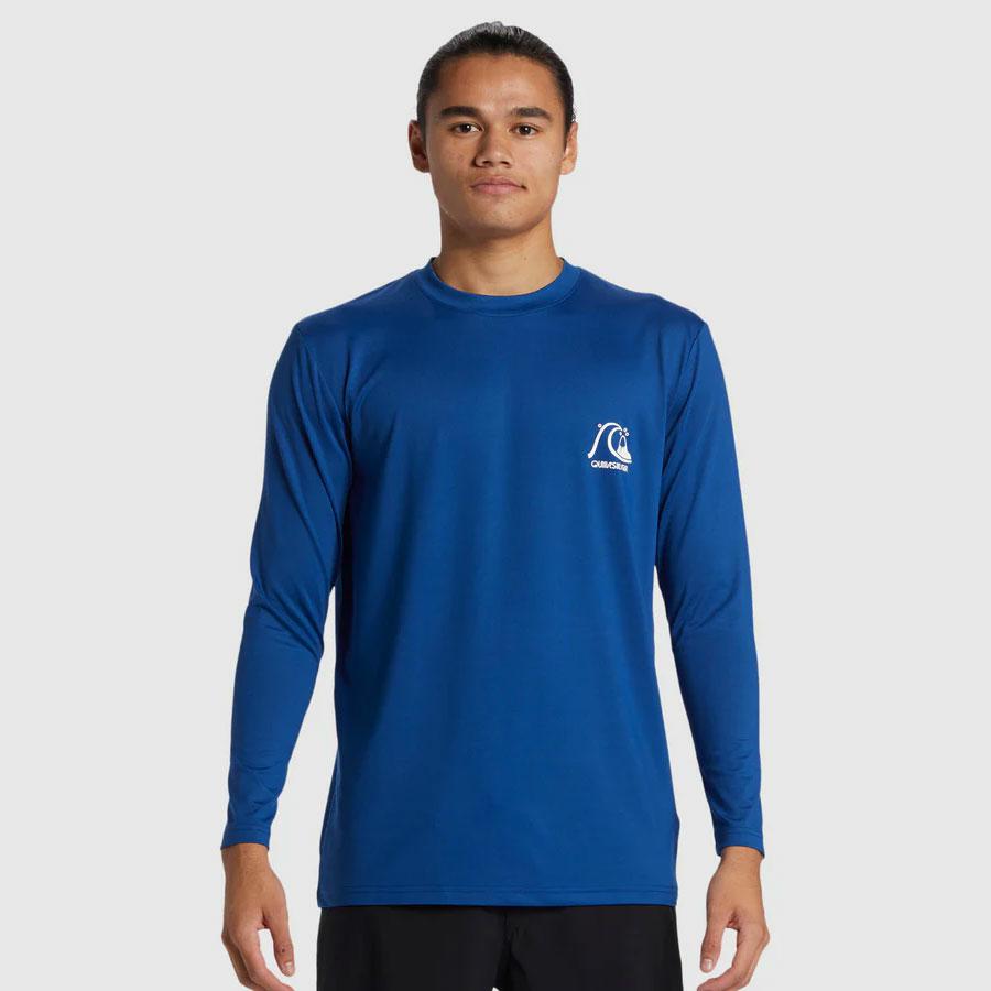 DNA BUBBLE LOGO SURF TEE MONACO BLUE