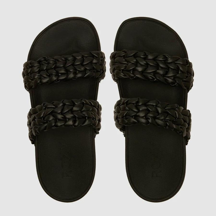 SLIPPY BRAIDED II BLACK